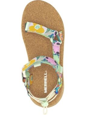 Merrell Multicolor Women's Speed Fusion Web Botanist Cork Sandal New SZ 10
